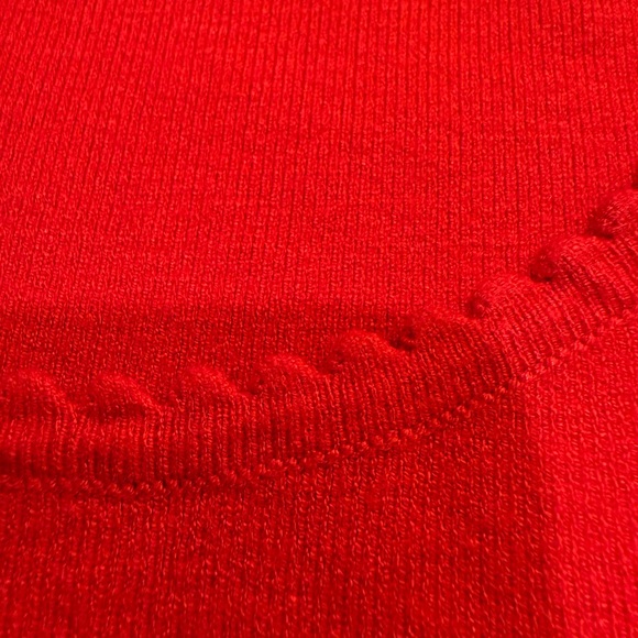 Talbots Red Short Sleeve Top Size Medium - Picture 6 of 7